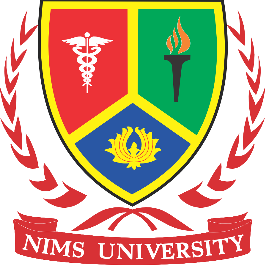NIMS University logo